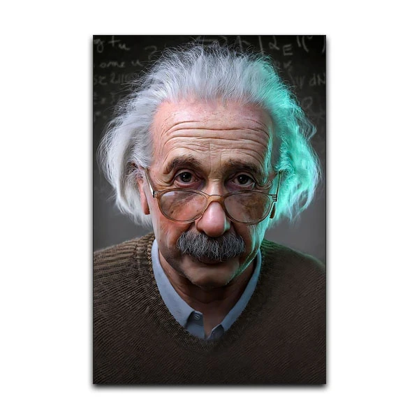 تابلو شاسی گوفی مدل دانشمند طرح آلبرت اینشتن کد Enstien KHE25