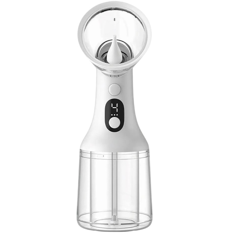 گوش پاک‌کن برقی مدل BE011 با چراغ LED و سری نرم سیلیکونی، همراه با باتری قابل شارژ، ضد آب IPX7