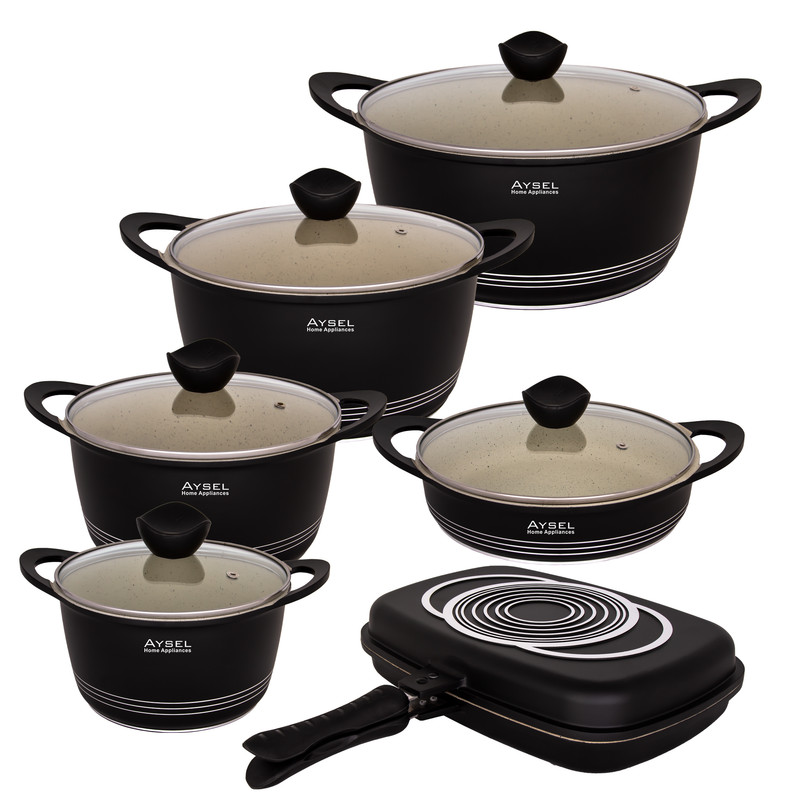 سرویس پخت و پز 12 پارچه آیسل مدل Butterfly