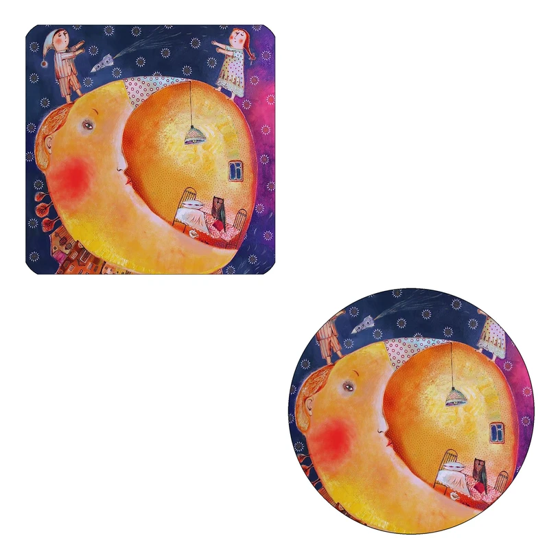 مگنت طرح رویایی در خواب کد M1 به همراه زیر لیوانی