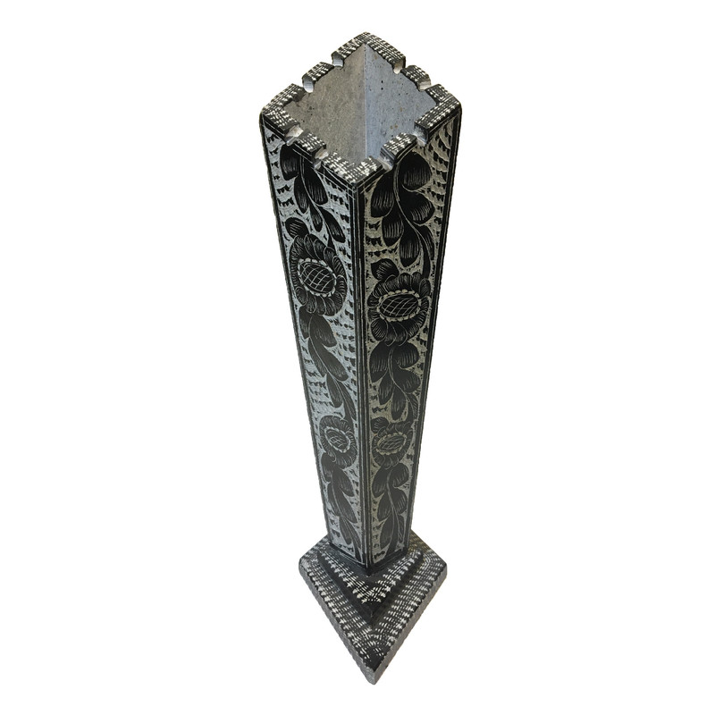 گلدان سنگی طرح کریستال کد  01