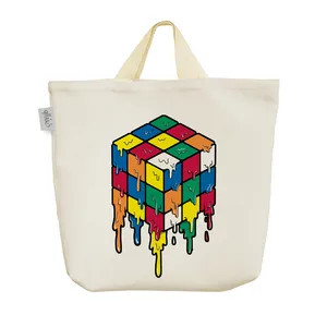 ساک خرید خندالو مدل مکعب روبیک کد 2712