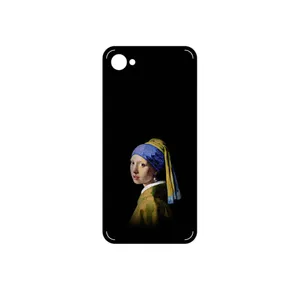 MAHOOT Girl with a Pearl Earring of Vermeer Cover Sticker for HTC Desire 12