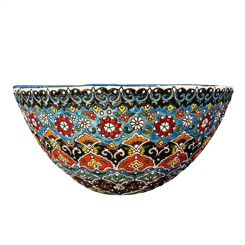 کاسه روشویی مدل سنتی میناکاری