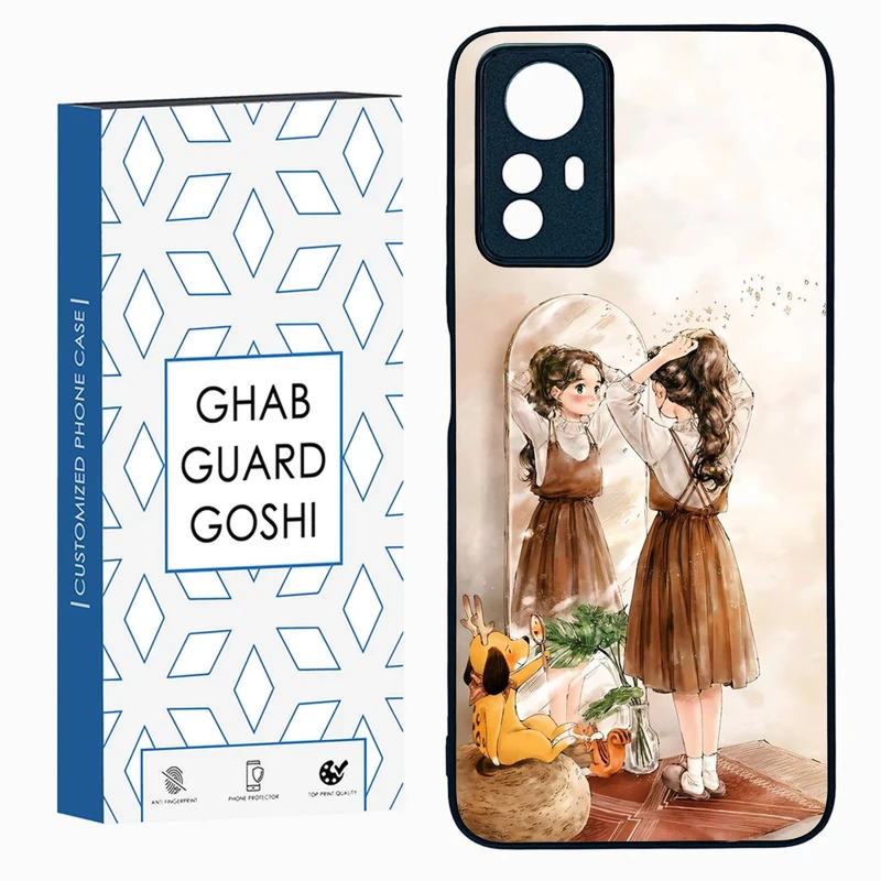 کاور قاب گارد گوشی طرح دخترانه کد FB-019 مناسب برای گوشی موبایل شیائومی REDMI NOTE 12 S  
