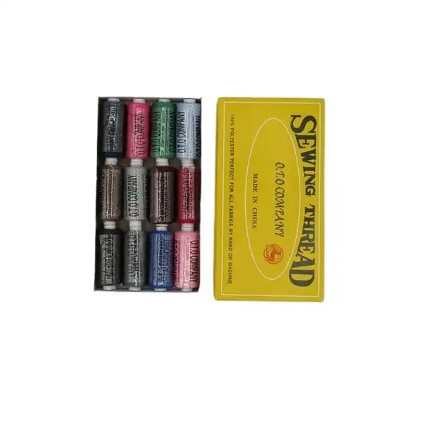 نخ خیاطی مدل OTO بسته 12 عددی