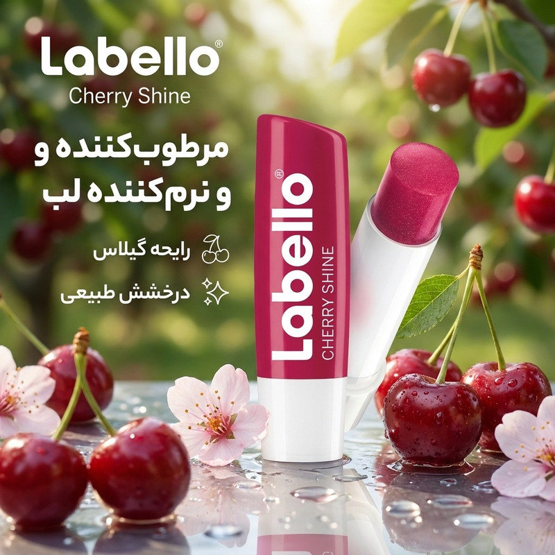 بالم لب مرطوب‌کننده و نرم‌کننده لب لابلو مدل Cherry Hydratatie