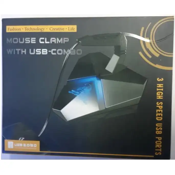 هاب 3 پورت USB 2.0 مدل موس کلمپ
