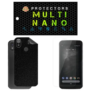 Multi Nano X-SFG Screen Protector For Caterpillar Cat S52 with back skin