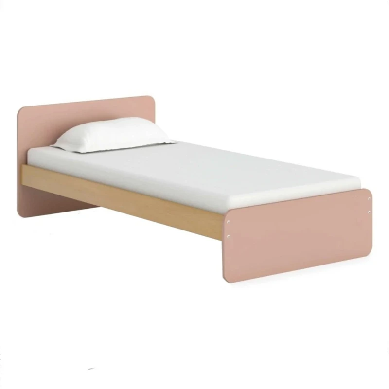 تخت خواب ام دی اف یک نفره مدل S-068 سایز 200×90 سانتی متر