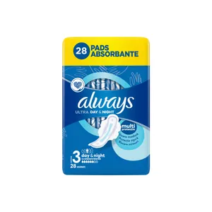 نوار بهداشتی الویز مدل ULTRA DAY NIGHT بسته 28 عددی