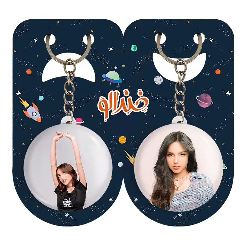 جاکلیدی خندالو مدل اولیویا رودریگو Olivia Rodrigo کد 1925919261 مجموعه 2 عددی