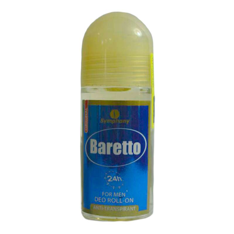 رول ضد تعریق مردانه سیمفونی مدل BARETTO حجم 50 میلی‌لیتر