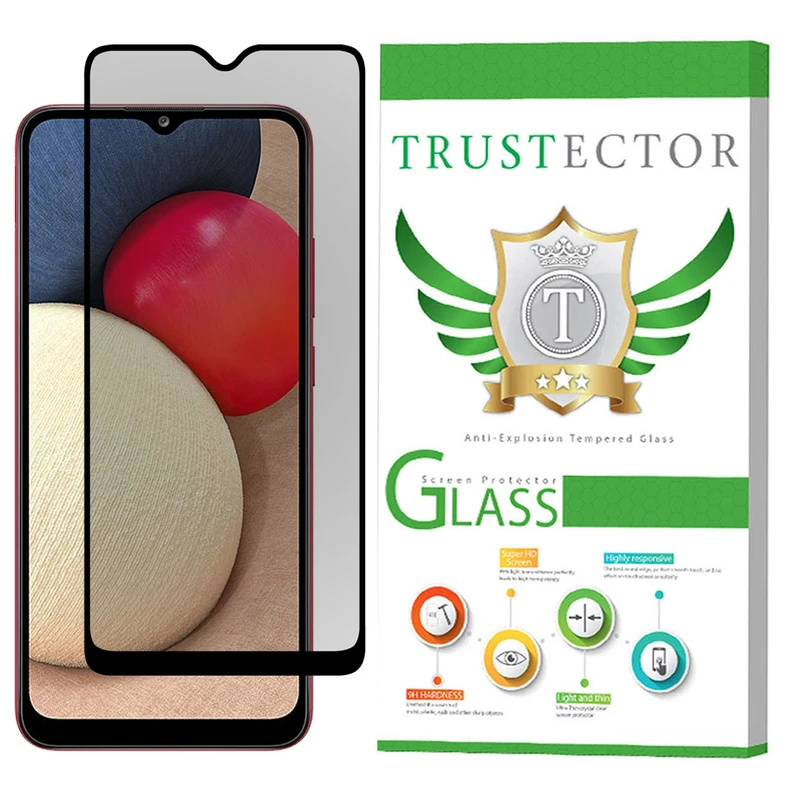 محافظ صفحه نمایش حریم شخصی تراستکتور مدل PSP مناسب برای گوشی موبایل سامسونگ Galaxy A02s