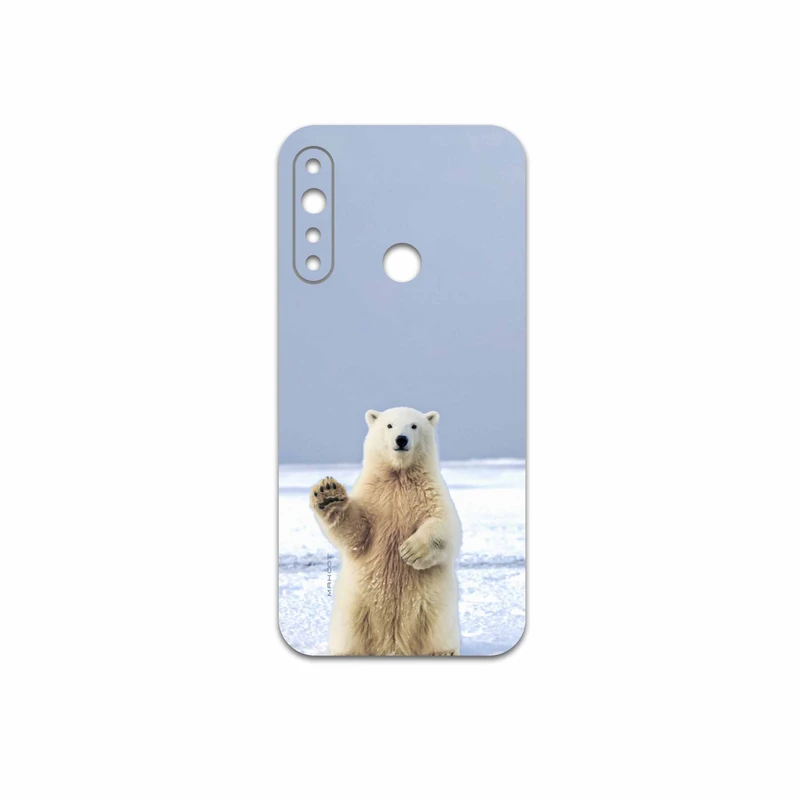 برچسب پوششی ماهوت مدل Polar-bear مناسب برای گوشی موبایل جی پلاس P10 Plus
