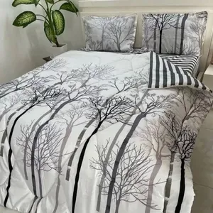 سرویس روتختی مدل درخت niki10.25 کد 160 دو نفره چهار تکه