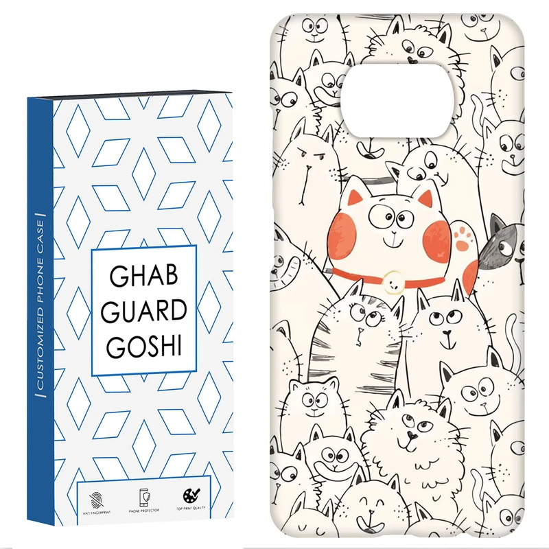 کاور قاب گارد گوشی طرح گربه کد Dimo-024 مناسب برای گوشی موبایل شیائومی POCO X3 / X3 PRO / X3 NFC