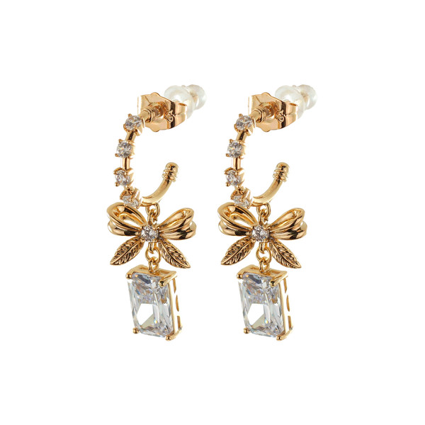 گوشواره زنانه ژوپینگ مدل پاپیون کد cs264