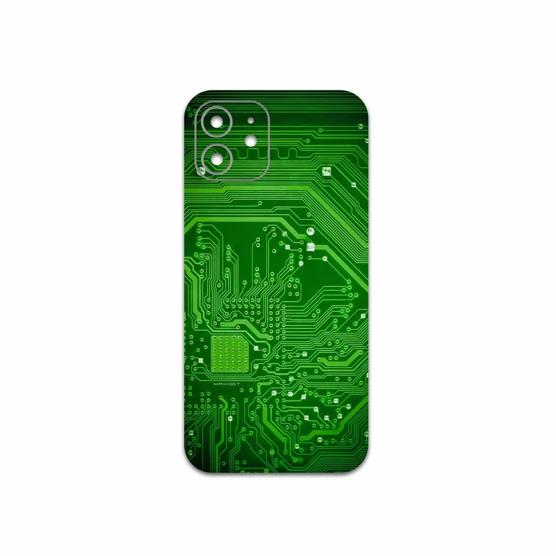 برچسب پوششی ماهوت مدل Green Printed Circuit Board مناسب برای گوشی موبایل اپل iPhone 12