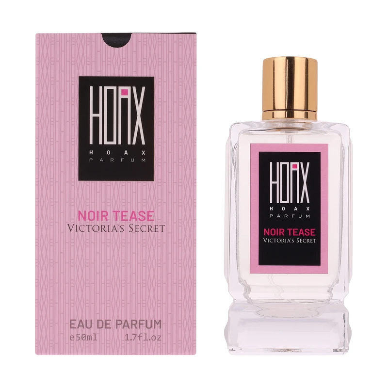 ادوپرفیوم زنانه هُکس مدل ویکتوریا سکرت نویر تییز با رایحه معتدل حجم 50 میلی‌لیتر