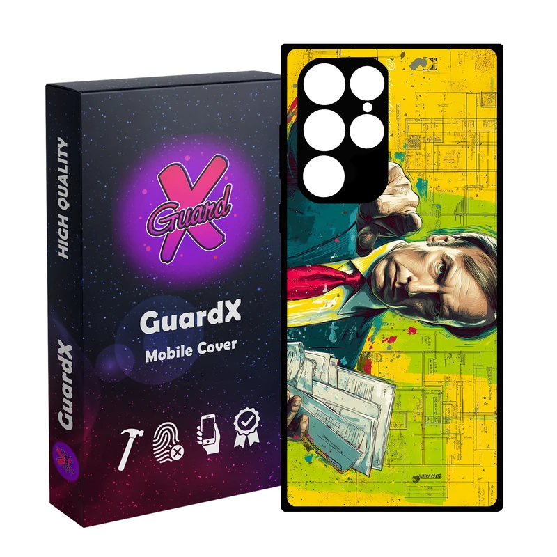 کاور گارد ایکس طرح Saul Goodman مدل 11074 مناسب برای گوشی موبایل سامسونگ Galaxy S22 Ultra