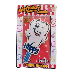 شمع تولد مدل جشن دندونی