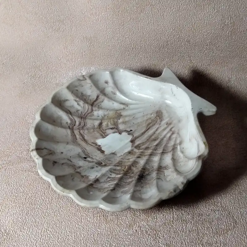 استند انگشتر مدل صدف سنگی