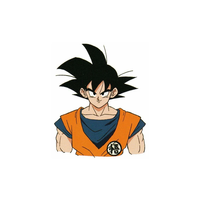استیکر لپ تاپ و موبایل مدل انیمه طرح دراگون بال سان گوکو Dragon ball Son Goku کد 3693