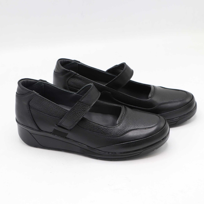 کفش روزمره زنانه مدل نارین کشی رنگ مشکی