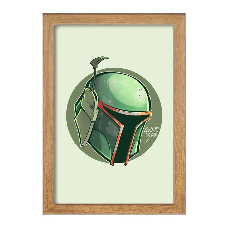 تابلو خندالو مدل جنگ ستارگان (Star Wars) کد F144