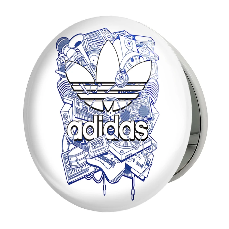 آینه جیبی خندالو طرح آدیداس (Adidas) مدل تاشو کد 36959