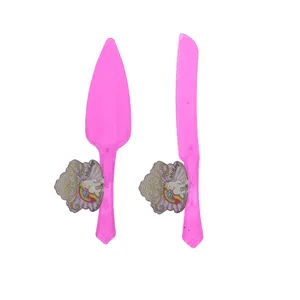 ست کارد و کفگیر سرو کیک مستر تم طرح اسب شاخدار