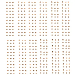 مهره دستبند طرح حلرزونی بسته 2000 عددی