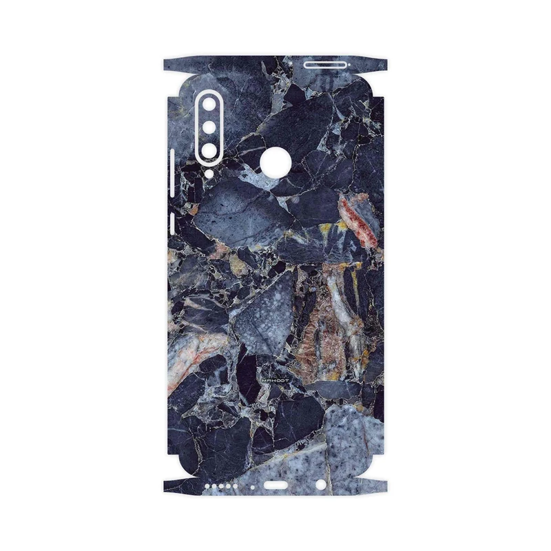 برچسب پوششی ماهوت مدل Broken black marble-FullSkin مناسب برای گوشی موبایل هوآوی P30 Lite (24 MP Camera)