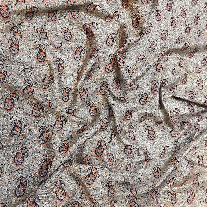 پارچه طرح ترمه کد 167 مدل t