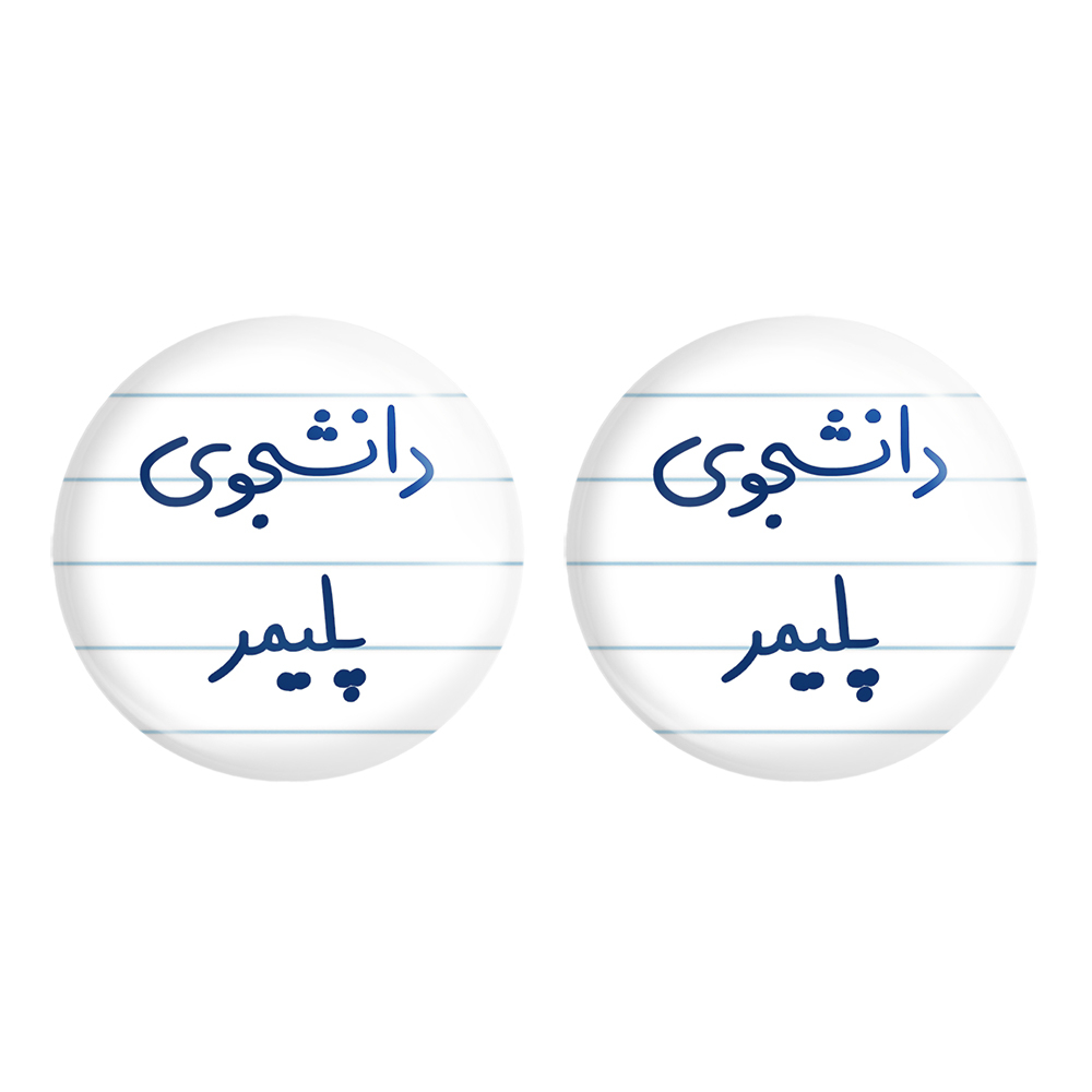 پیکسل خندالو مدل دانشجوی پلیمر کد 6624 مجموعه 2 عددی