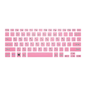 برچسب حروف فارسی کیبورد توییجین و موییجین مدل pink 02 مناسب برای لپ تاپ دل XPS-Precision-5540-9550