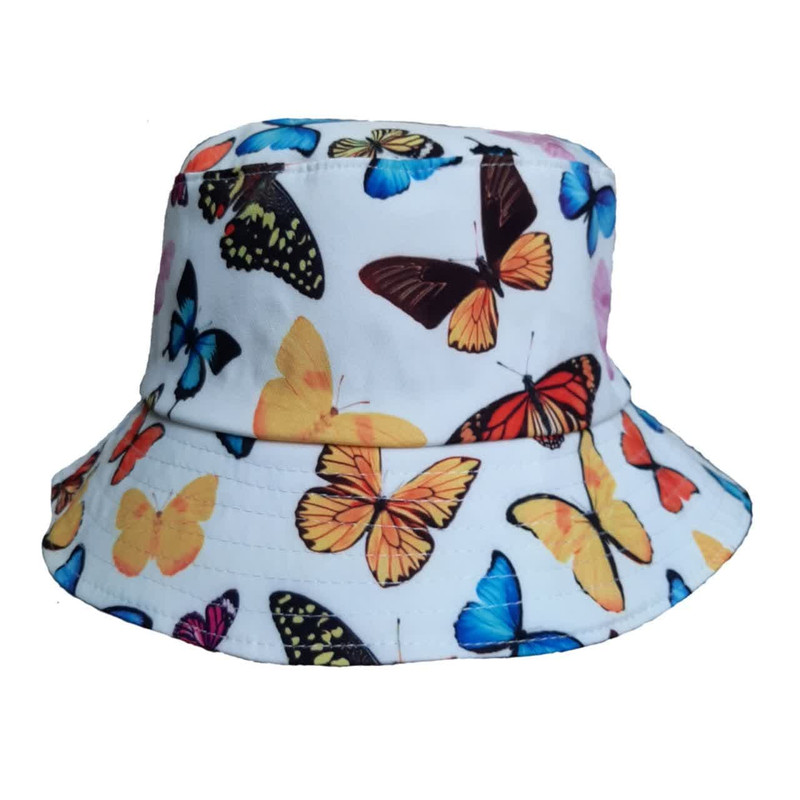 کلاه باکت زنانه مدل پروانه کد2