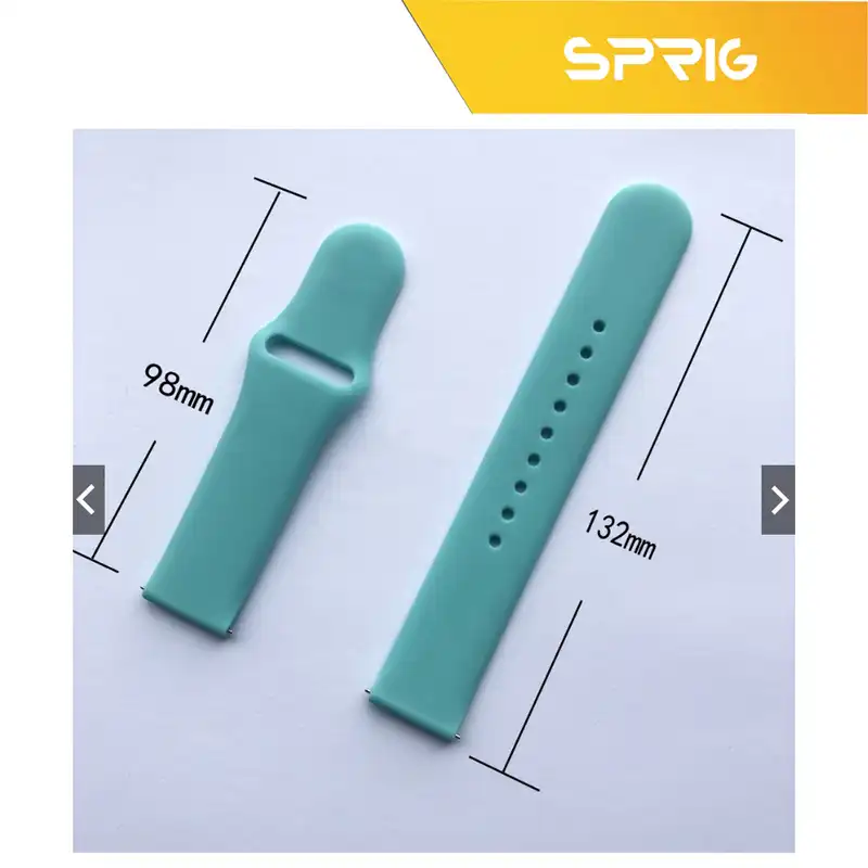 بند اسپریگ مدل Sic-22SP مناسب برای ساعت هوشمند شیائومی Amazfit pace / هایلو Solar LS05 / Imilab KW66
