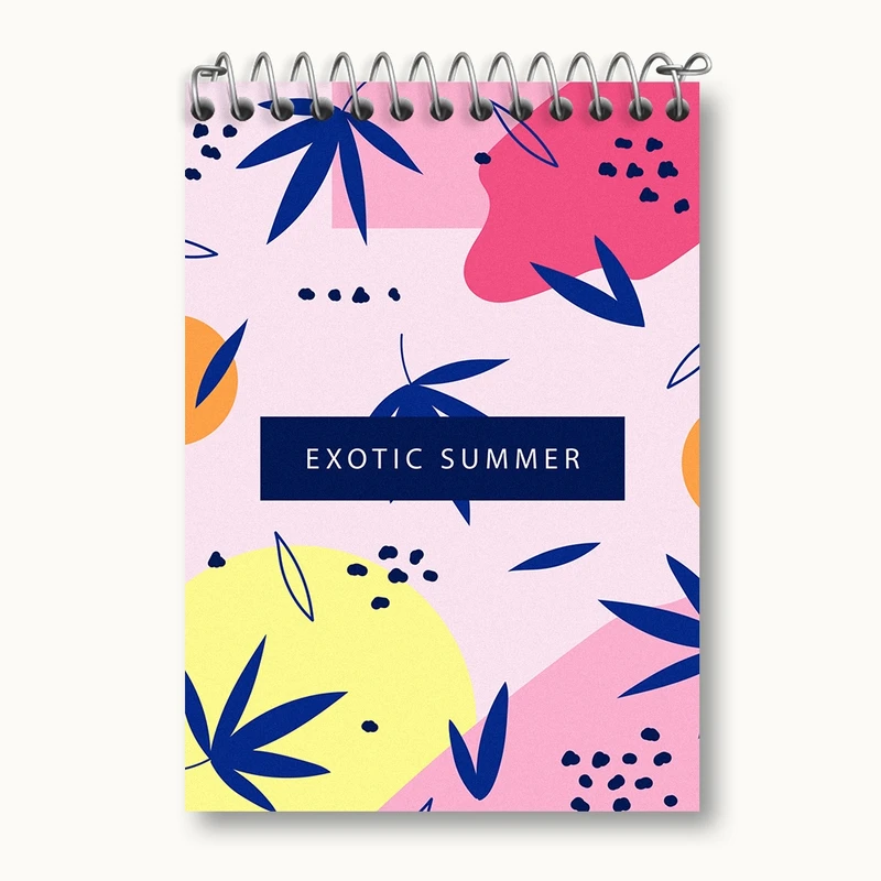 دفتر یادداشت 50 برگ خندالو مدل مینیمال کد N324