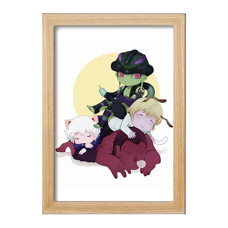 تابلو خندالو مدل گروه مورچه ها انیمه هانتر ایکس هانتر Hunter × Hunter  کد 11936