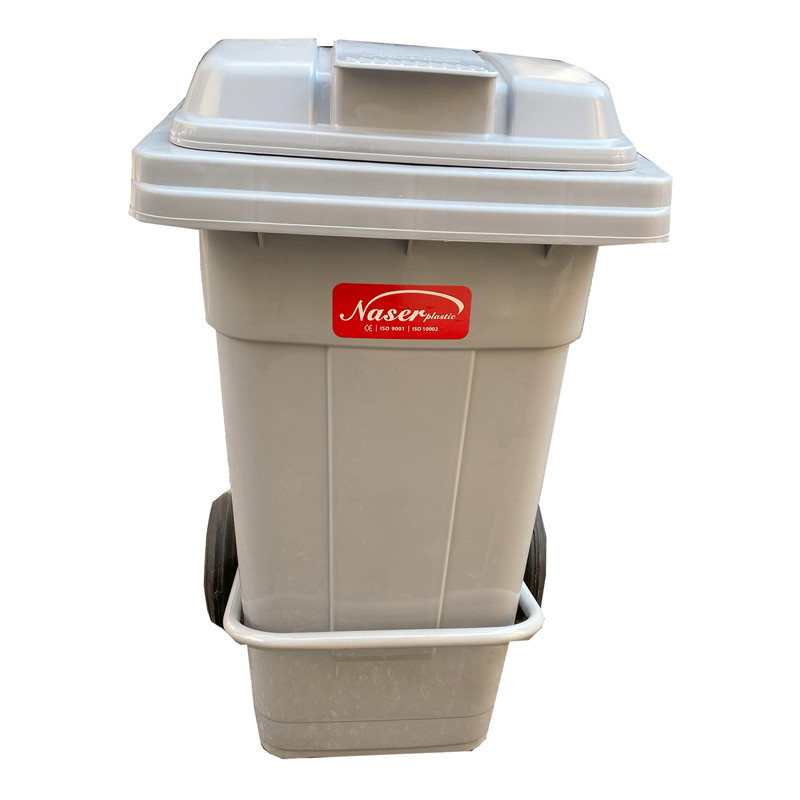 سطل زباله پدالی ناصر پلاستیک مدل T5105