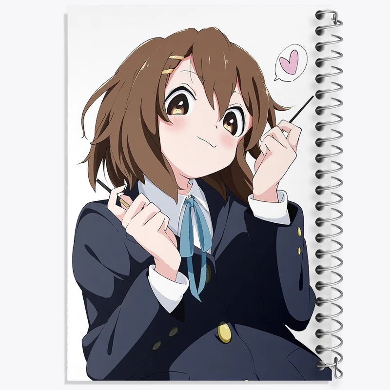 دفتر شطرنجی 50 برگ خندالو مدل یویی انیمه كي اون کد 34192