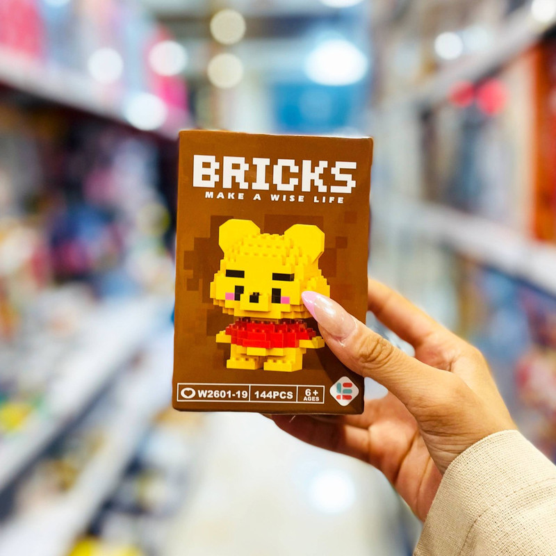 ساختنی بریکس 144 تکه مدل وینی پو کد 19-2601