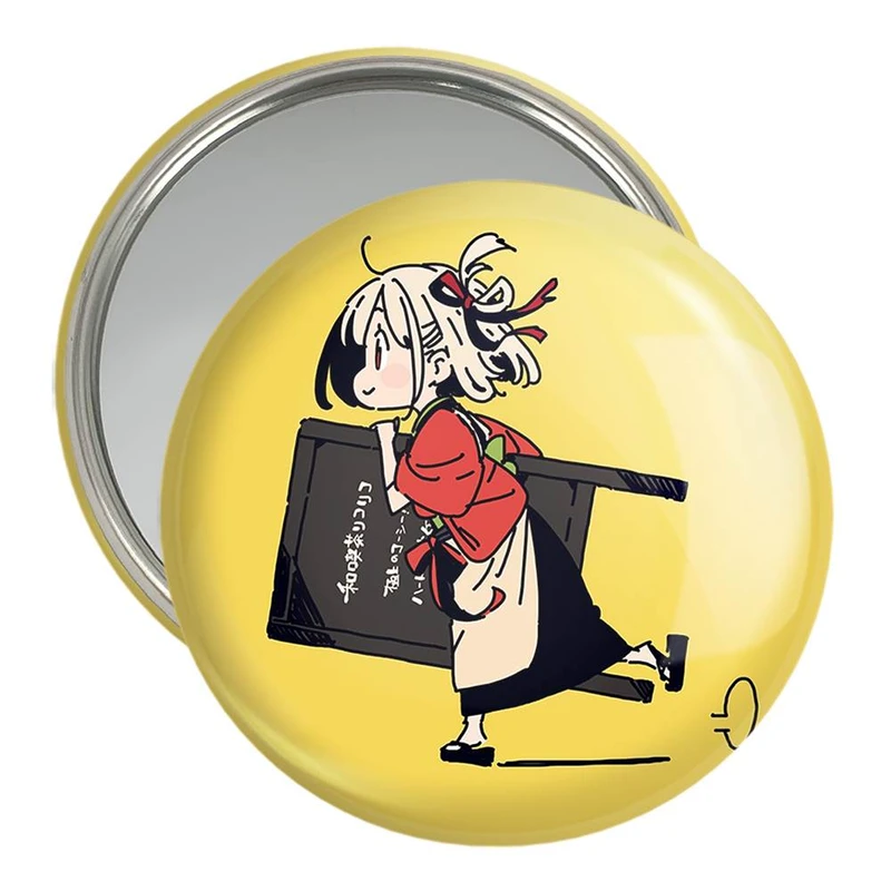 آینه جیبی خندالو مدل چیساتو انیمه Lycoris Recoil  کد 22992