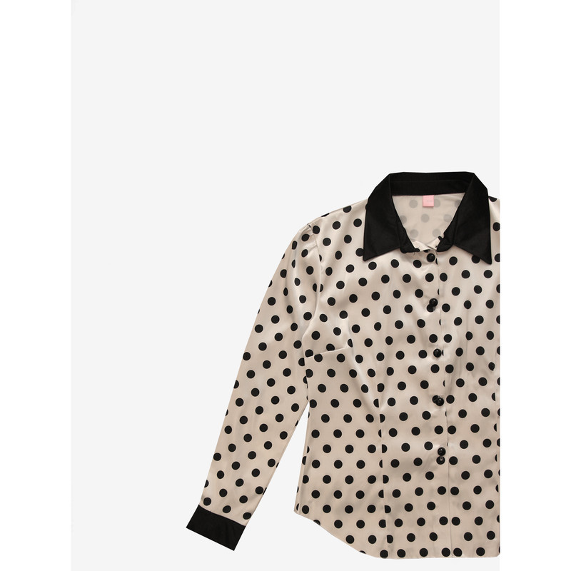 شومیز آستین بلند زنانه تویین مدل T-300-3