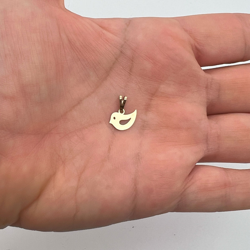 آویز گردنبند طلا 18 عیار زنانه گالری صادقی طرح جوجه آویز گردنبند طلا 18 عیار زنانه گالری صادقی طرح جوجه