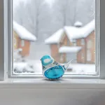 دکوری بومی مدل پرنده