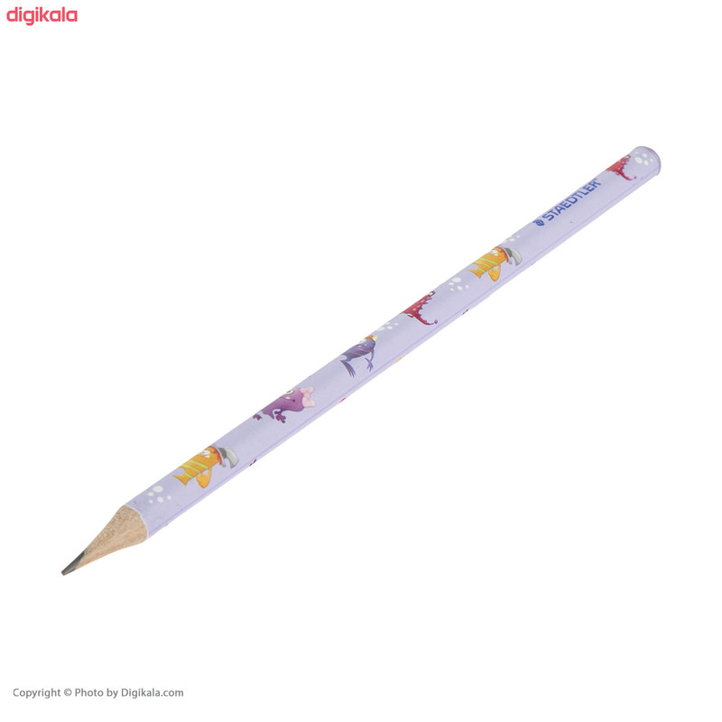 مداد مشکی استدلر مدل Motif Monster کد 131HB-MO بسته 4 عددی مداد مشکی استدلر مدل Motif Monster کد 131HB-MO بسته 4 عددی