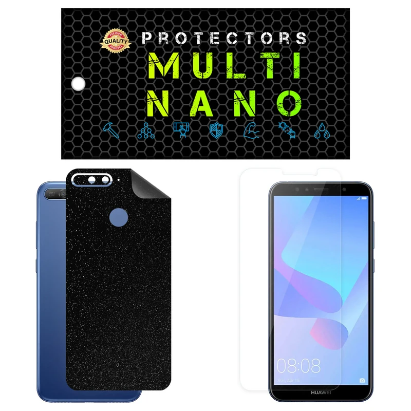 محافظ صفحه نمایش مولتی نانو مدل X-SFG مناسب برای گوشی موبایل هوآوی Y6 Prime 2018 به همراه برچسب پوششی